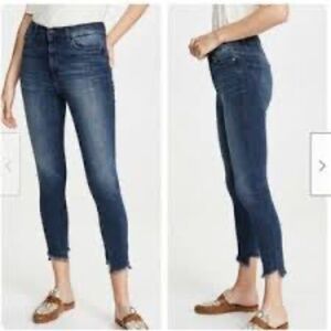 DL1961 Marianna Hewitt Farrow Cropped High Rise Instasculpt Pomona Skinny Jeans